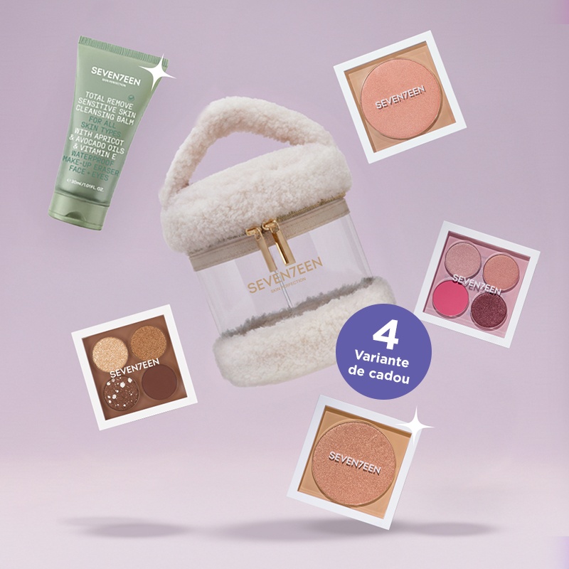 GIFT an exclusive pouch with 2 products for makeup and skincare
