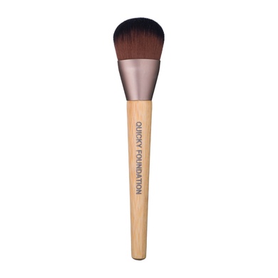 QUICKY FOUNDATION BRUSH BAMBOO HANDLE