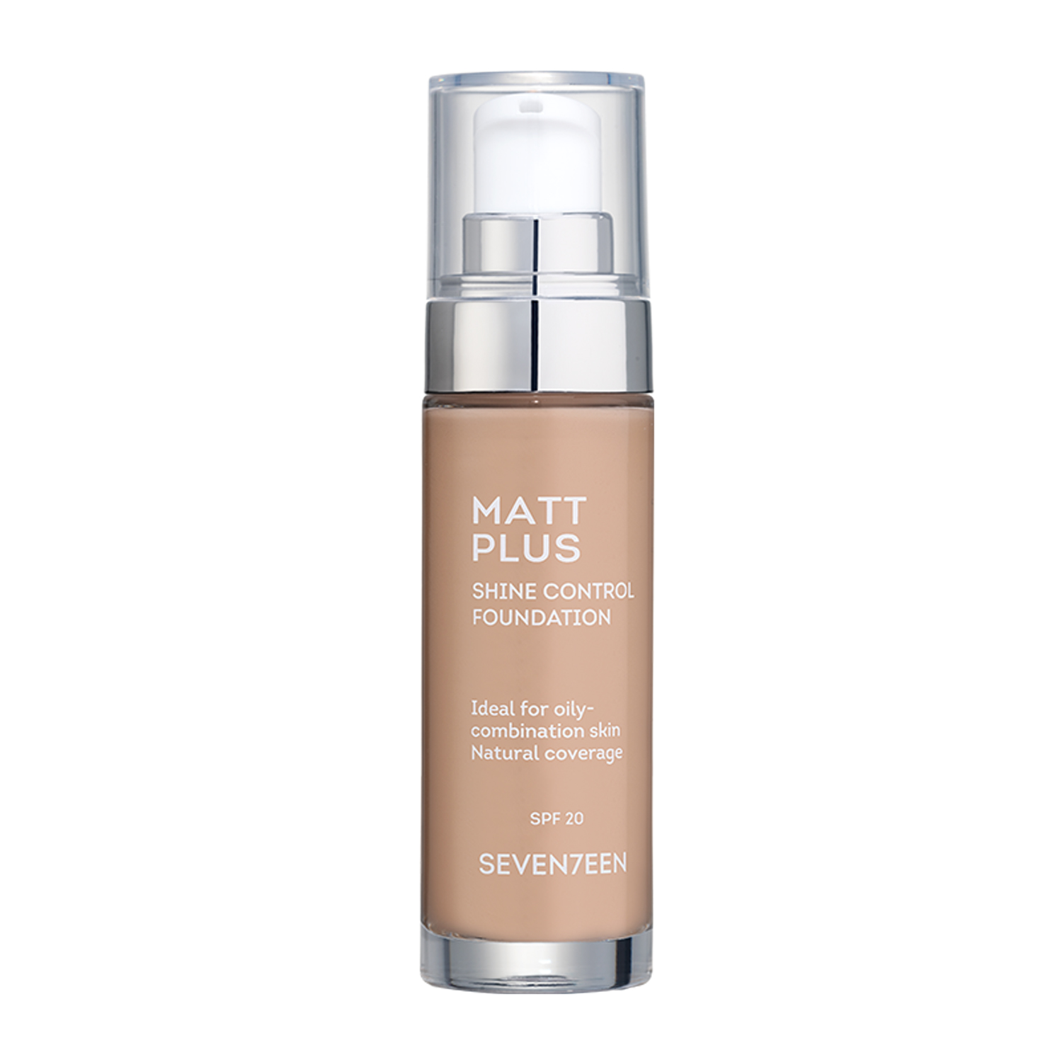 Seventeen Matt Plus - Fond de ten mat cu acoperire medie, SPF20