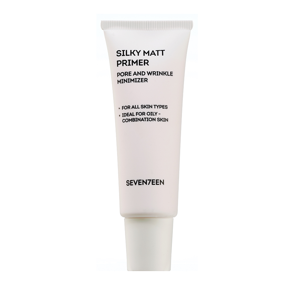 化粧品 Seventeen Silky Matt Primer - Bază matifiantă pentru machiaj