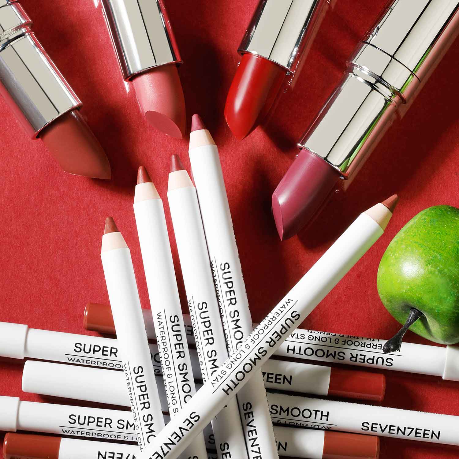 Seventeen Supersmooth Waterproof Lipliner | Creion de buze cremos