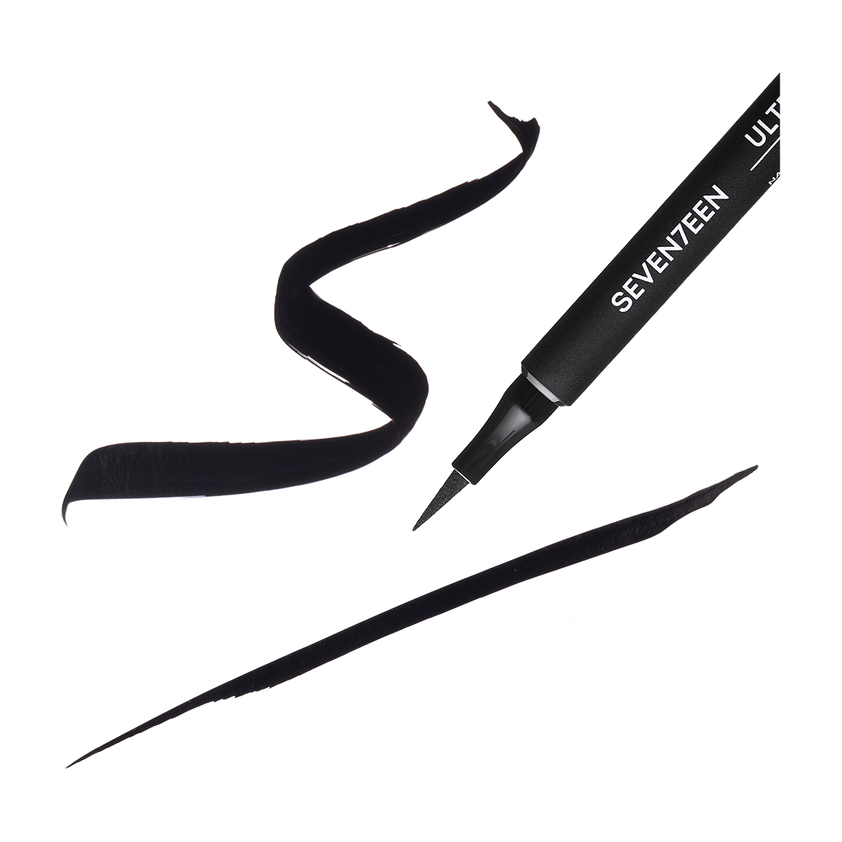 Seventeen Ultra Black Jet Liner - Tuș cariocă rezistent la apă