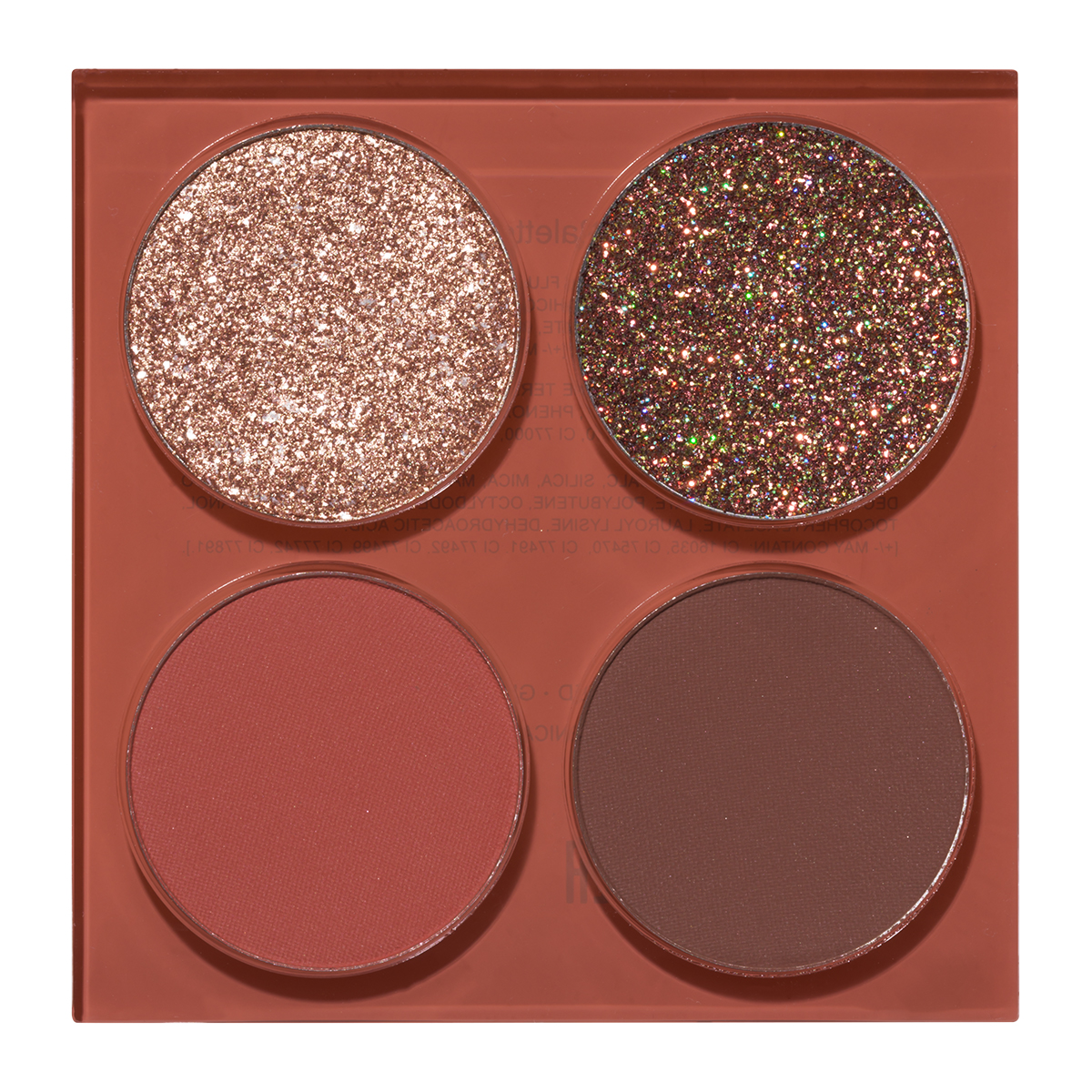 Seventeen Vibrant Eyes Quad Palette | Paletă cu 4 farduri intens