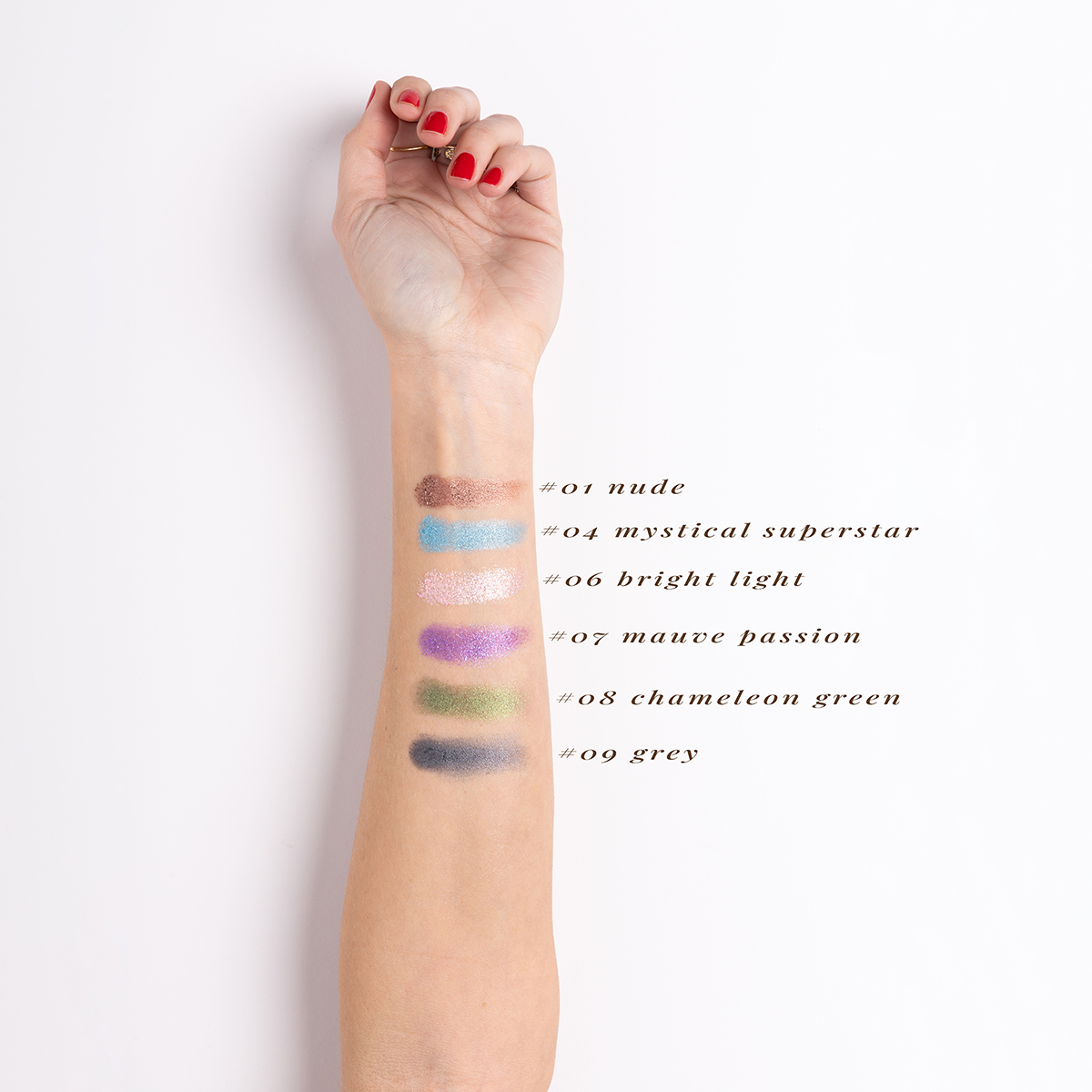 Seventeen Silky Shadow Metallic | Fard de pleoape metalic