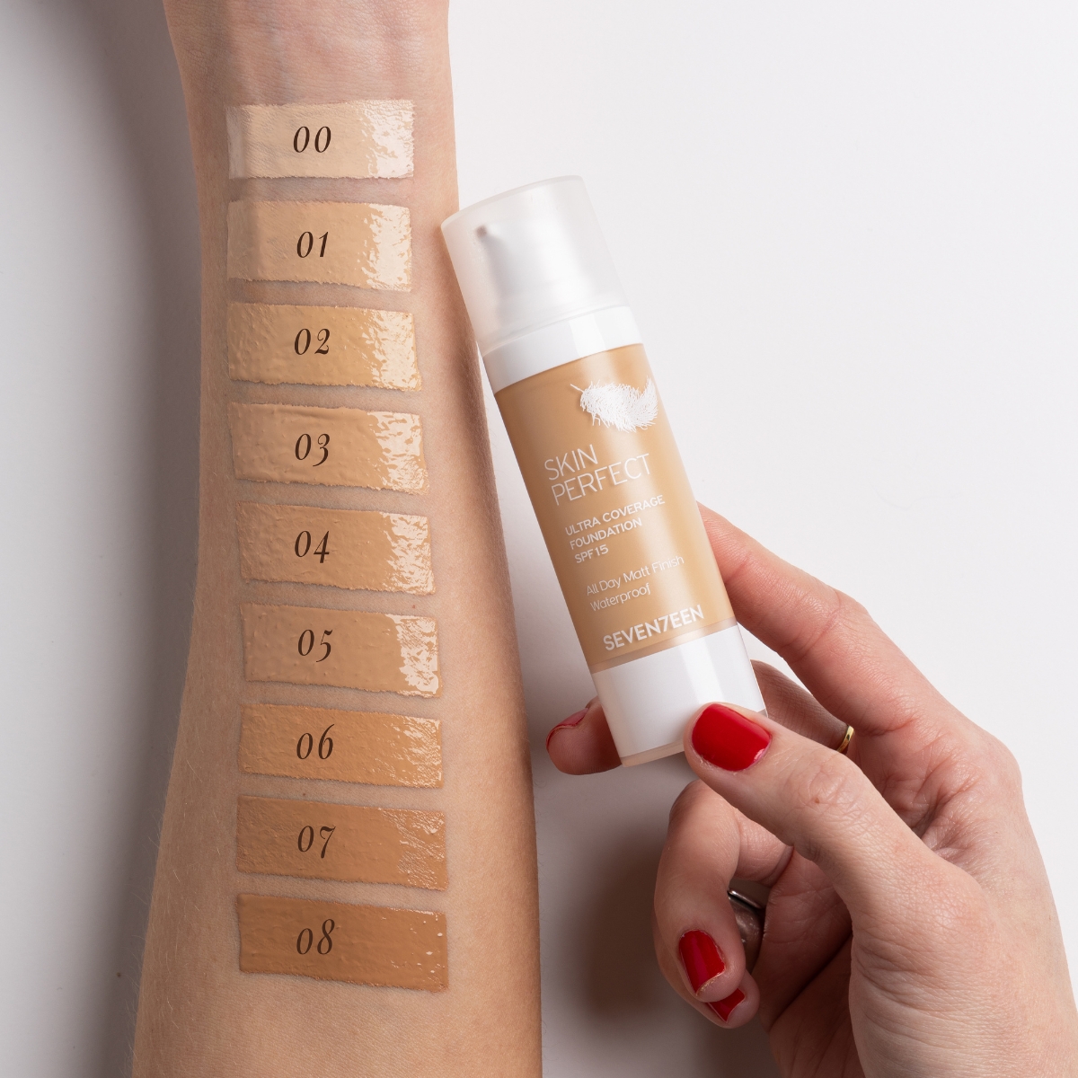 Seventeen Skin Perfect Ultra Coverage - Fond de ten mat cu